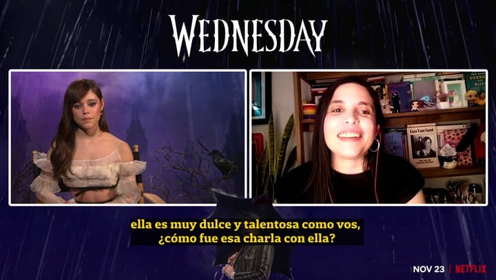 Entrevista a Jenna Ortega, protagonista de Merlina