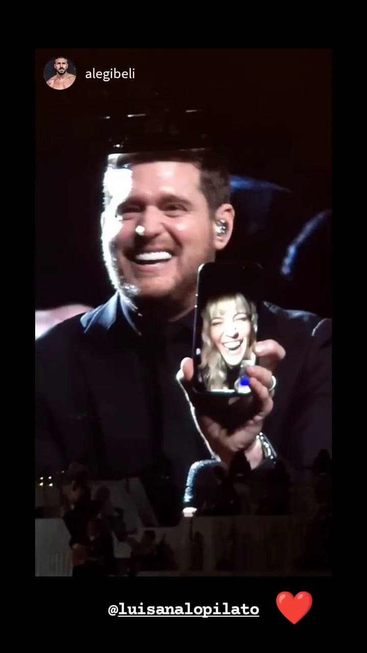 Michael Bublé en la Argentina: el momento en que alentó a la selección nacional desde el escenario