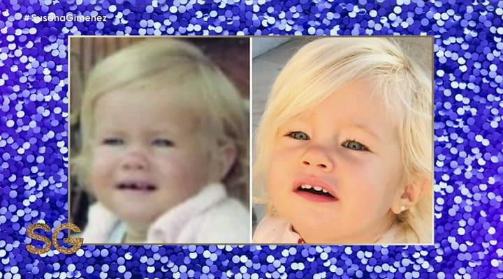 Dos gotas de agua: el gran parecido de Luli Salazar y su hija Matilda - Gentileza: Telefé