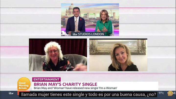 Brian May habla sobre su salud - Fuente: Subtítulos Youtube / Good Morning Britain