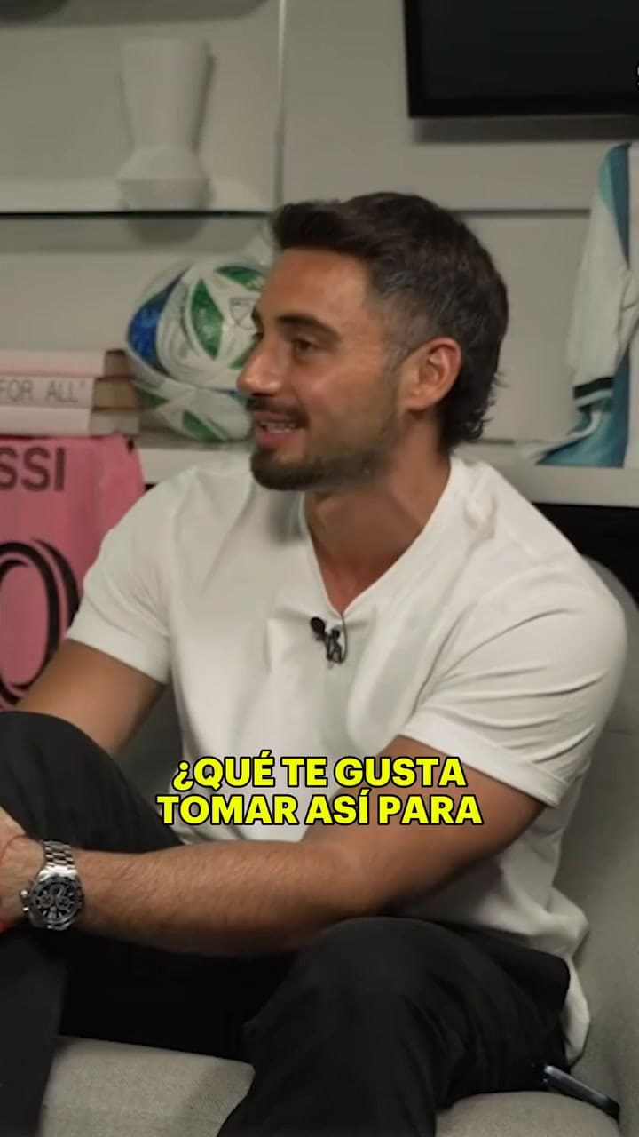 Messi reveló cuál es su bebida preferida