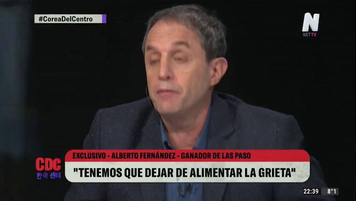 Alberto Fernández: 'Voy a defender que Macri termine su mandato'