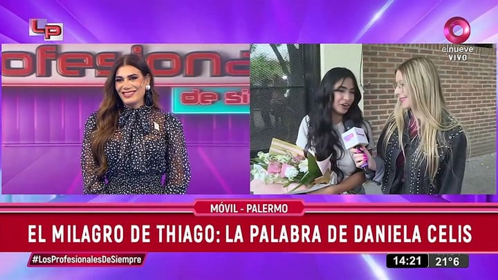 Daniela Celis confirmó el pedido de casamiento de Thiago en el hospital