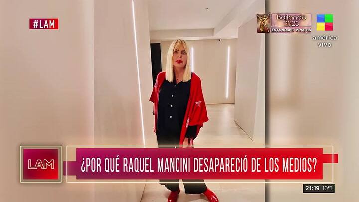 El informe sobre Raquel Mancini y sus problemas de salud