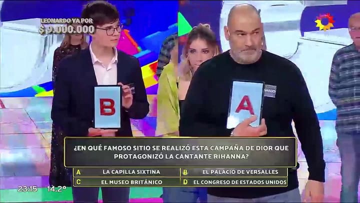 Francisco, el joven de 18 años que ganó los 3 millones en Los 8 escalones