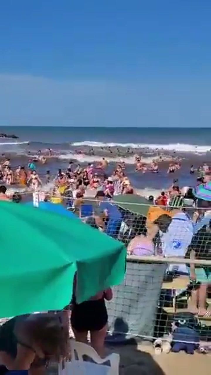 Una ola Gigante provocó un muerto y 35 heridos en Santa Clara