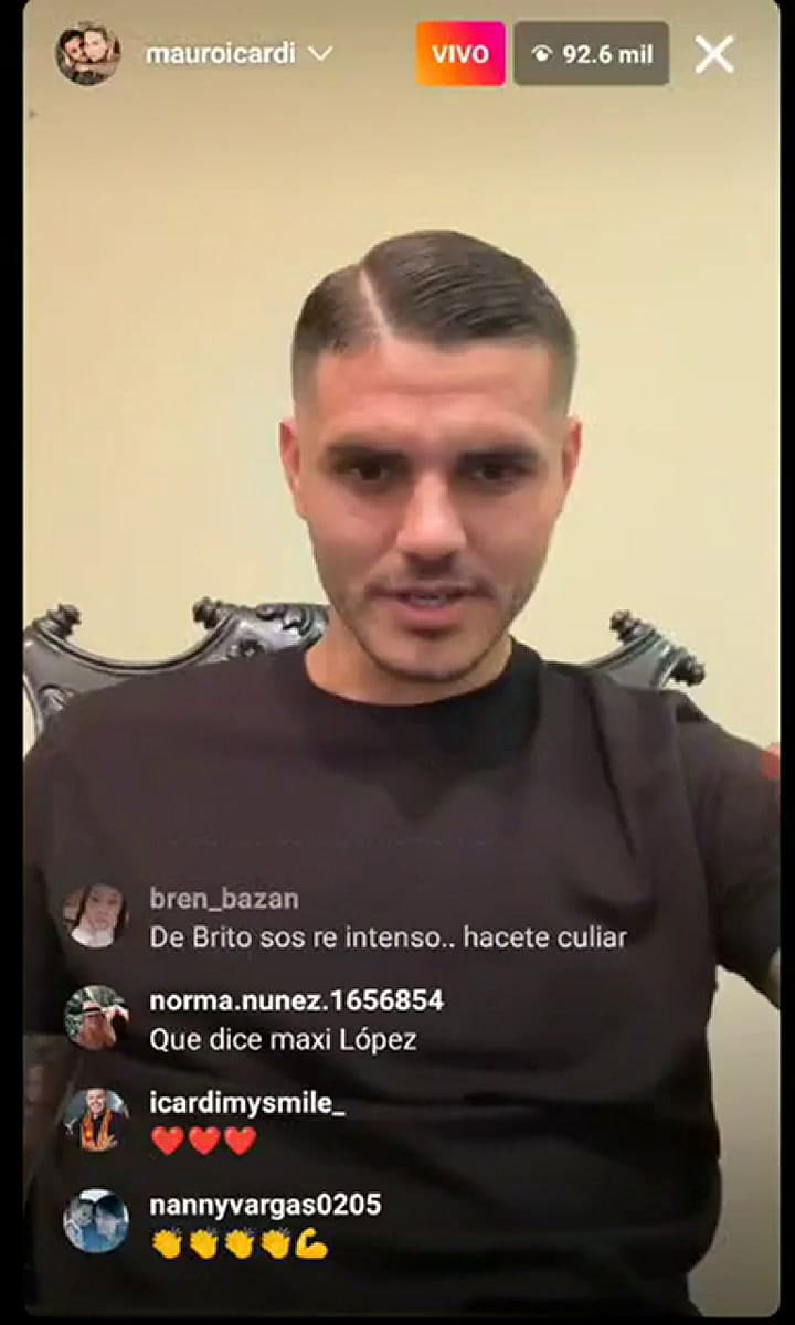 Mauro Icardi dio detalles sobre su regreso a la Argentina