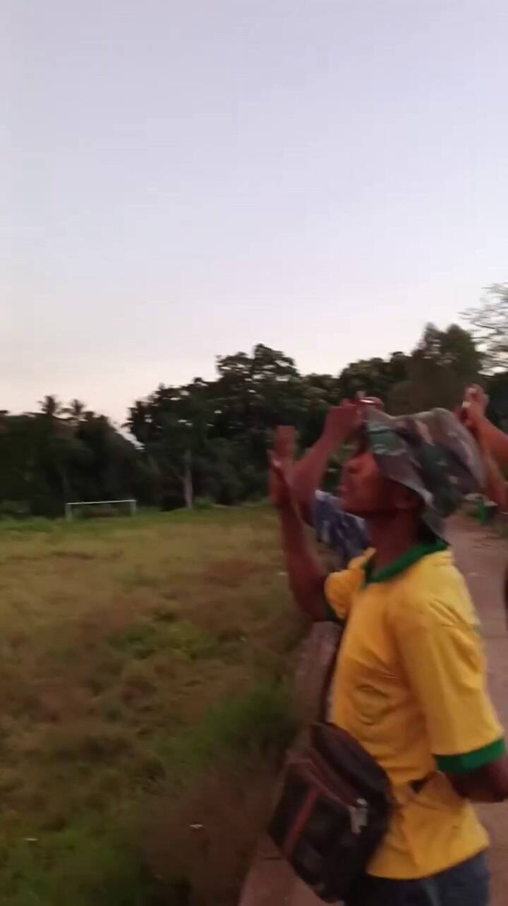 El volcán en erupción