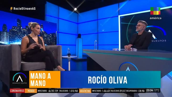 Rocío Oliva: 'Yo conocí a un Diego fuerte' - Fuente: América TV