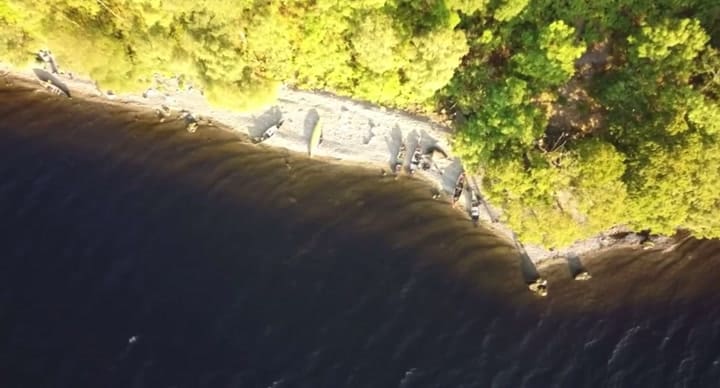 Loch Ness Monster 'Spotted' In Drone Footage From Wild Camper