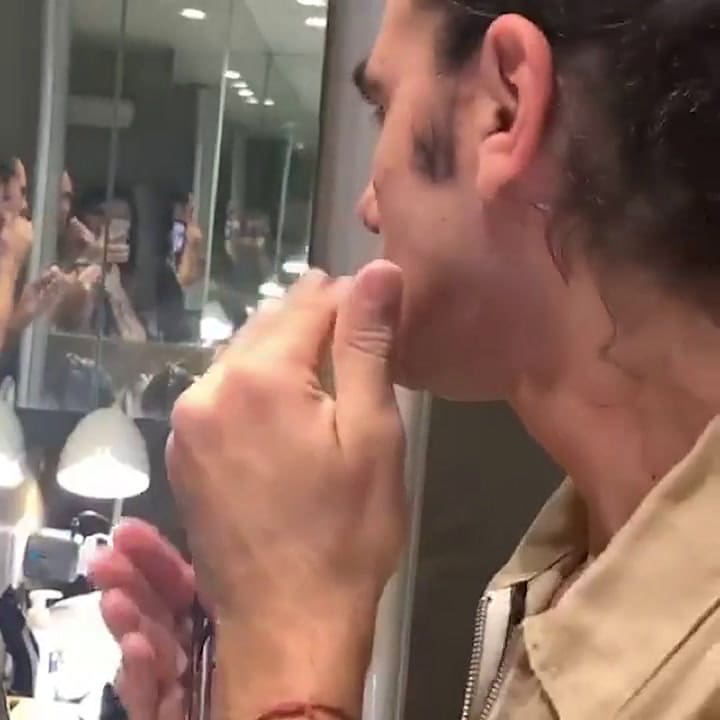 El resultado: así luce Juan Pablo Sorín afeitado