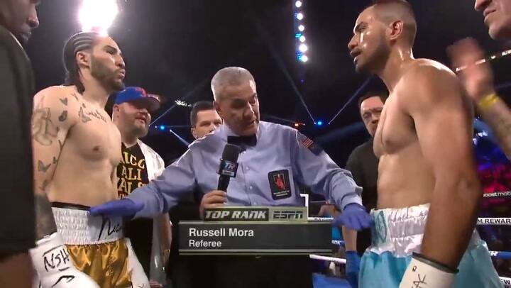 Nico Ali Walsh, por demolición: el impactante KO del nieto de la gran leyenda del boxeo