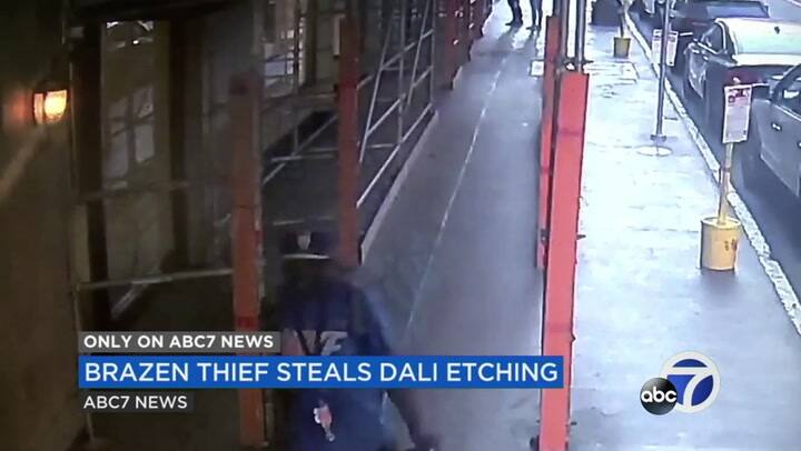 Se robaron un cuadro de Dalí - Fuente: ABC