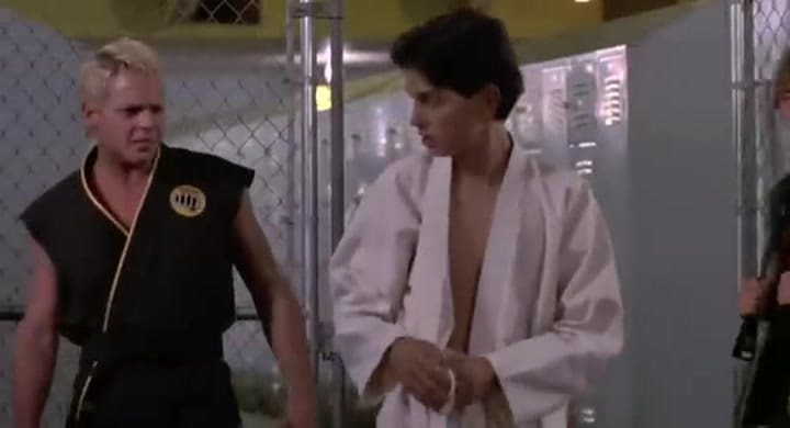 Chad McQueen en Karate Kid