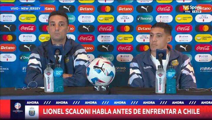 Conferencia de prensa de Scaloni (24/06/2024)