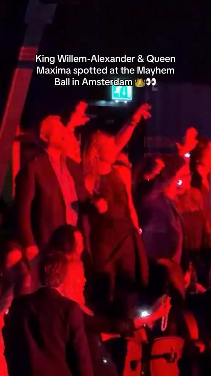 Guillermo y Máxima de Holanda disfrutaron del show de Lady Gaga