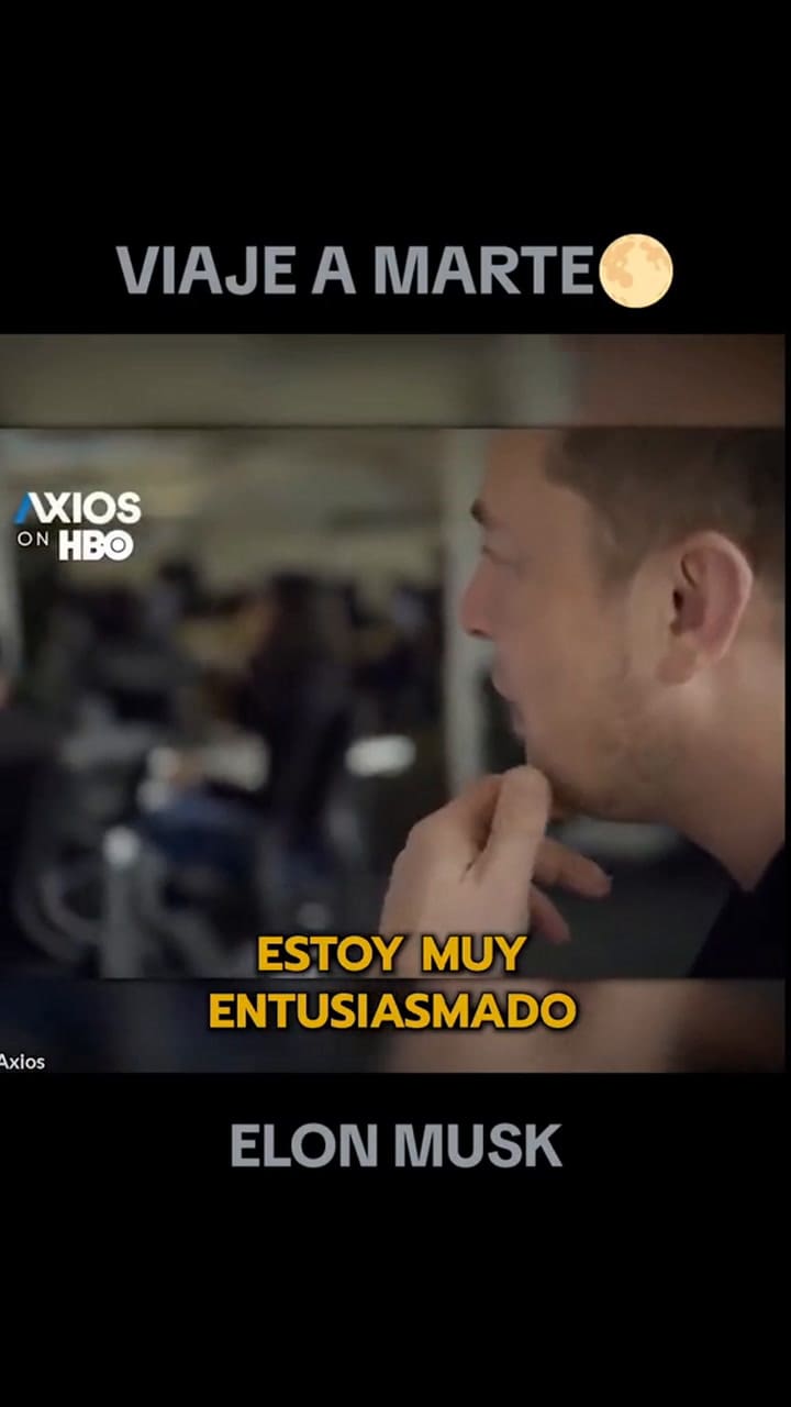 Elon Musk habla sobre la posibilidad de viajar a Marte