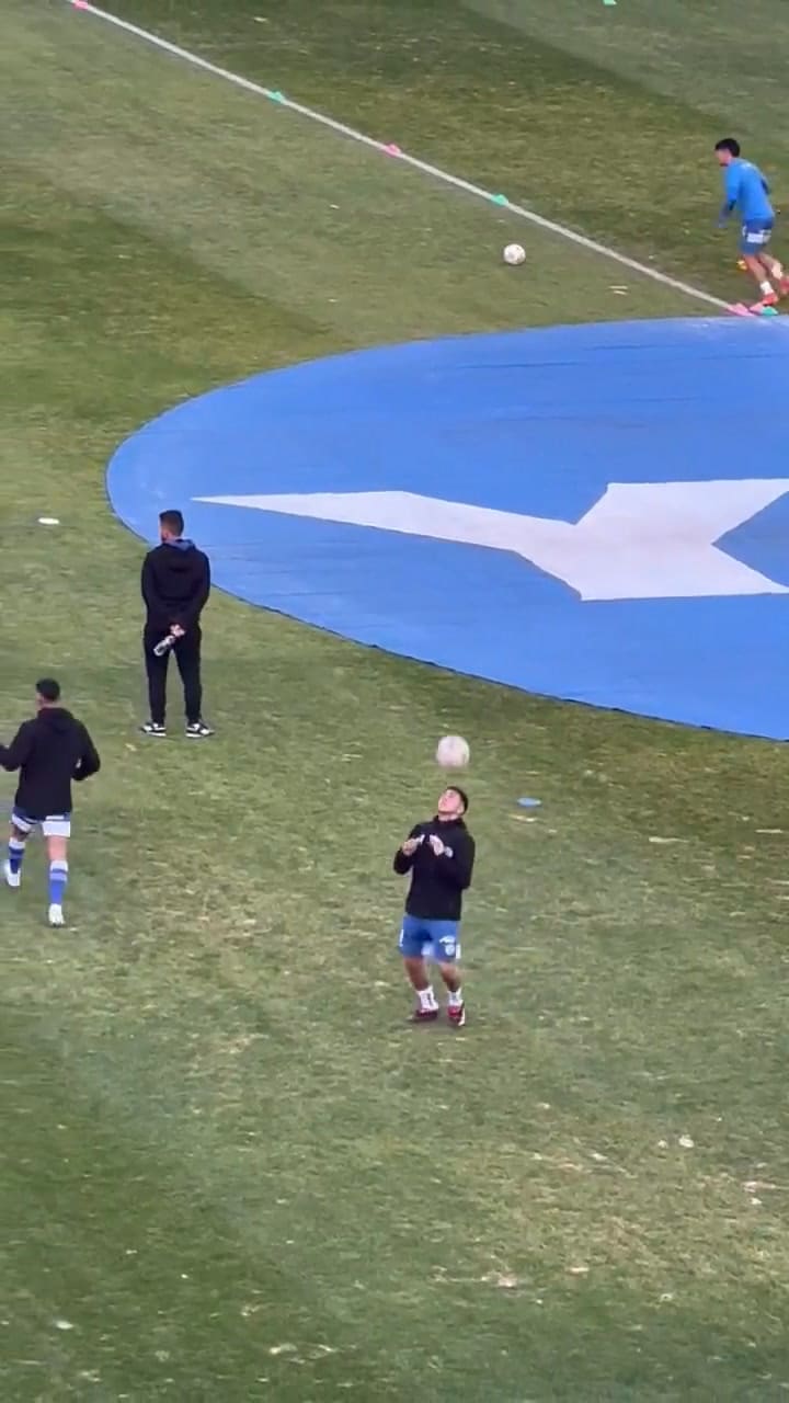 Hernán López Muñoz hizo jueguitos que recordaron los de su tío, Diego Maradona, en la Copa UEFA '89