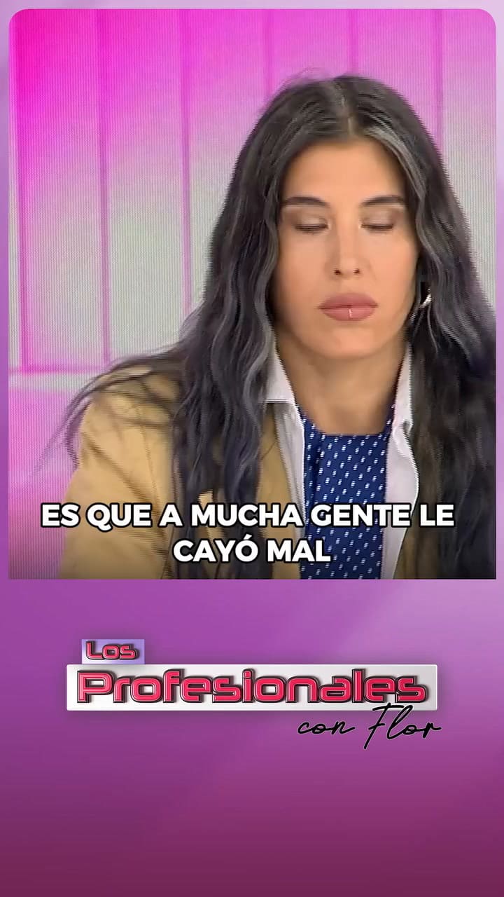 Flor de la V respondió a los dichos de Maxi López