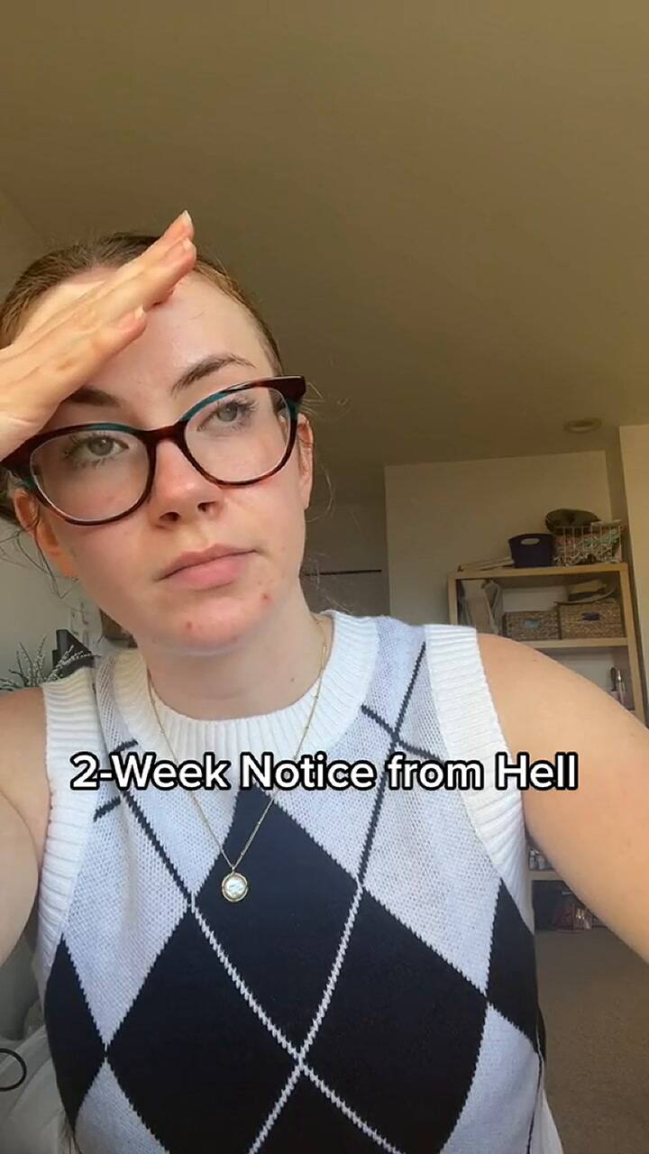 Una usuaria de TikTok cuenta la pesadilla que vivió cuando renunció a su trabajo