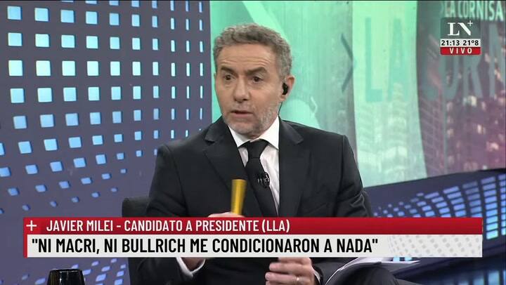 Javier Milei Lo Que Dice Massa De Mi Es Parte De La Campaña Del Miedo