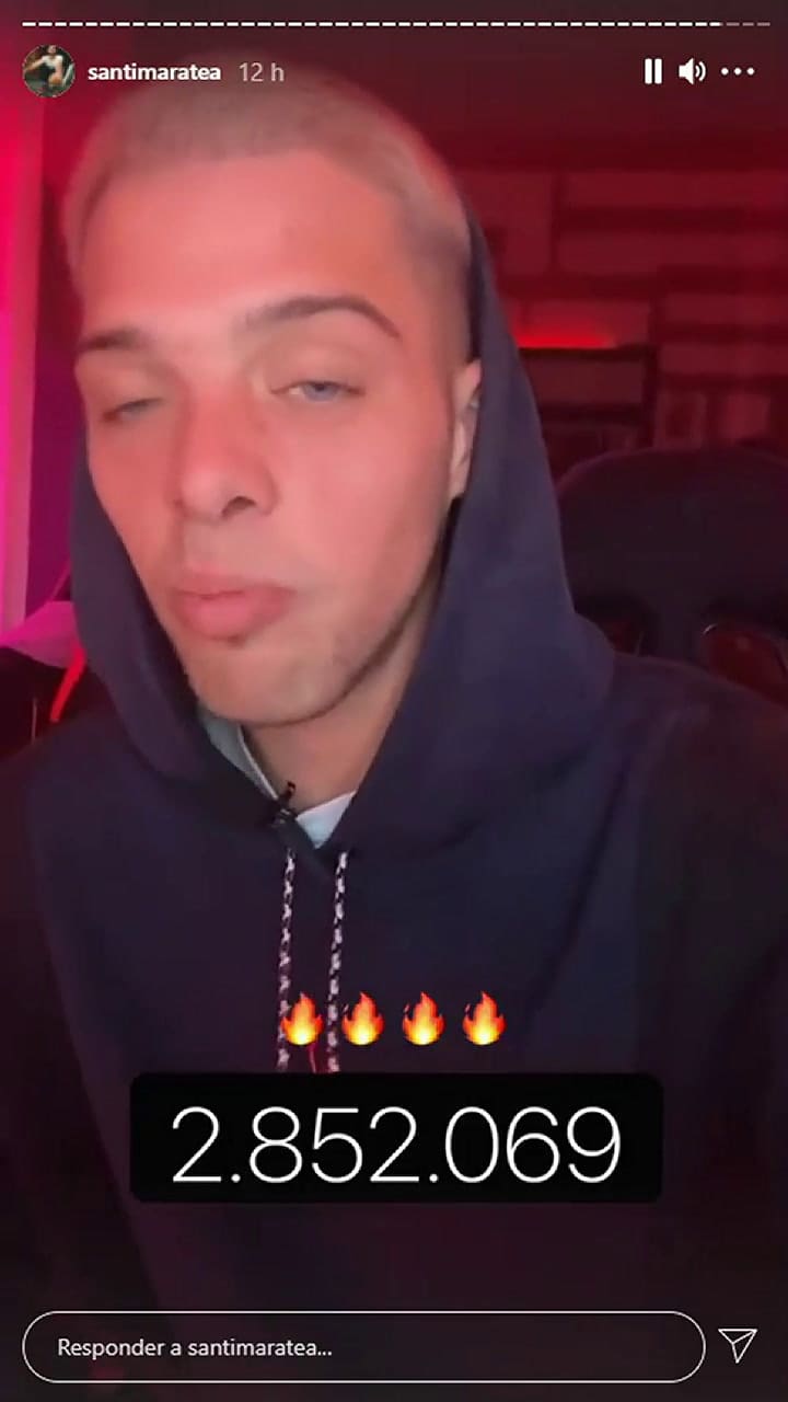 Santi Maratea recaudó hasta ahora más de tres millones de pesos