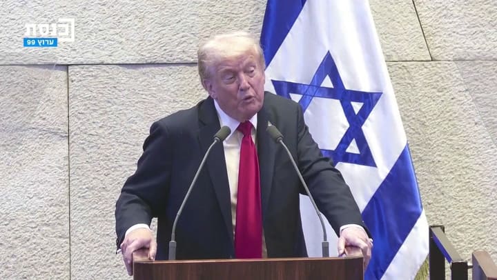 Donald Trump en el Parlamento