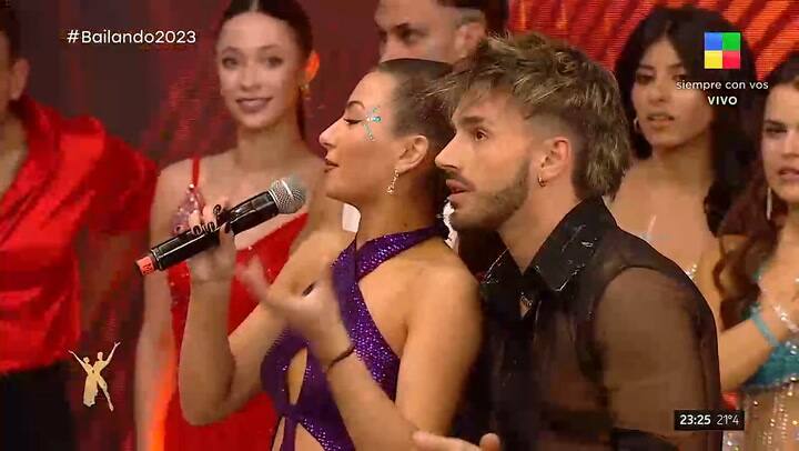 El fuerte cruce entre Cami Homs y Martu Morales en el Bailando 2023