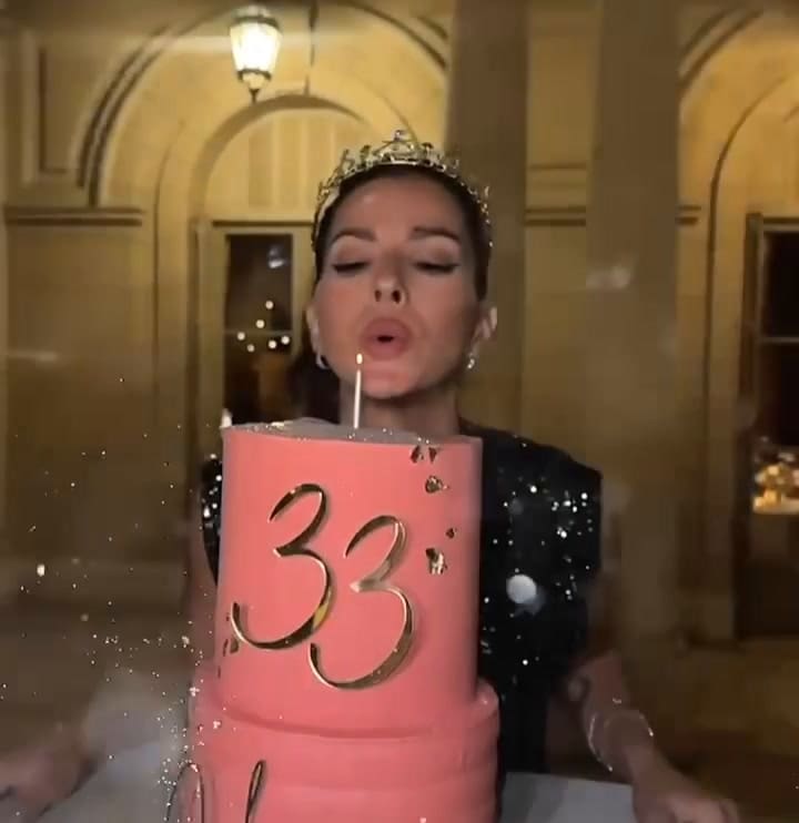 La China Suárez en su cumpleaños 33