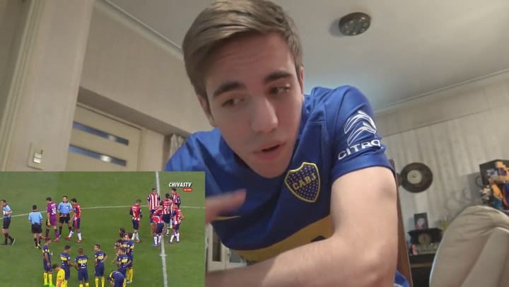 Reacciones de un hincha: Chivas vs Boca 2017