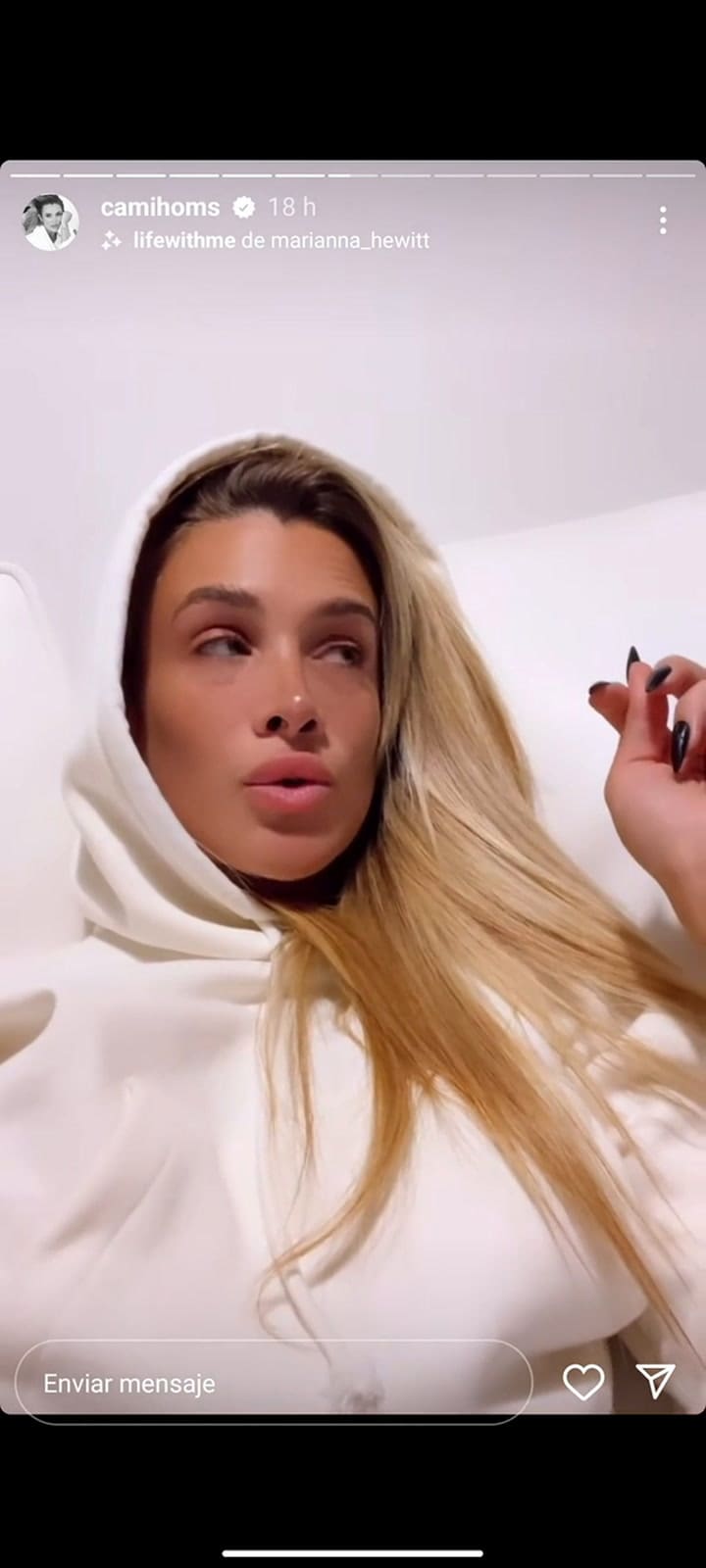 Cami Homs habló por primera vez sobre su noviazgo con un exjugador de la selección