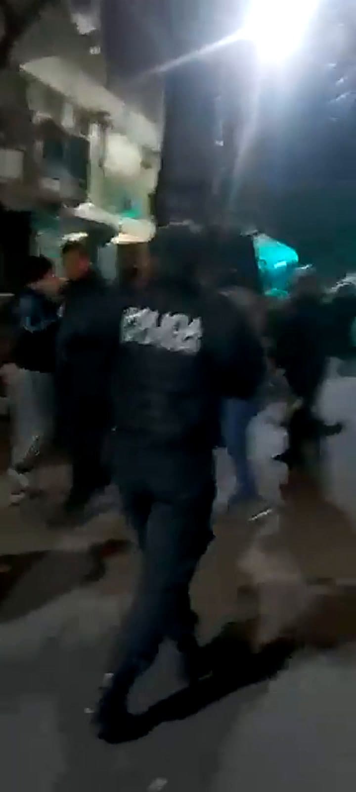 El cruce entre Máximo Kirchner y la Policía de la Ciudad en la movilización de anoche