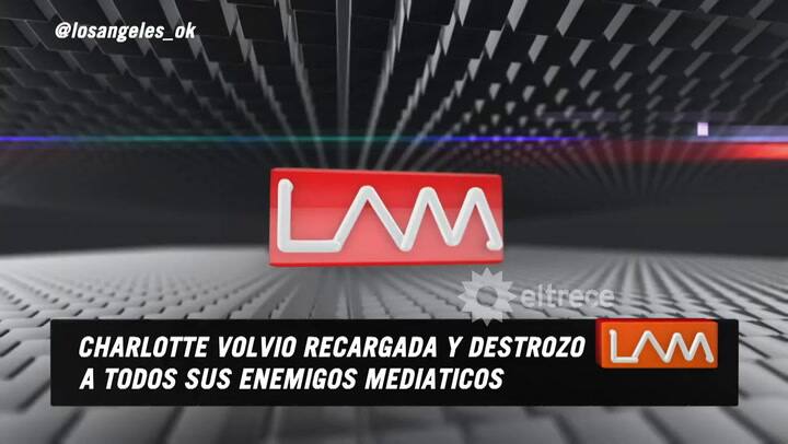 Charlotte Caniggia disparó contra todos - Fuente: eltrece