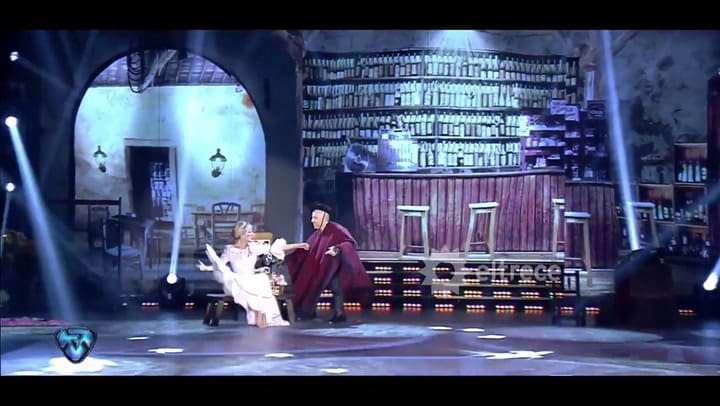 Noelia Marzol y Muscari bailaron Folclore al compás del Chaqueño