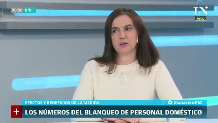 Los números del blanqueo de personal doméstico