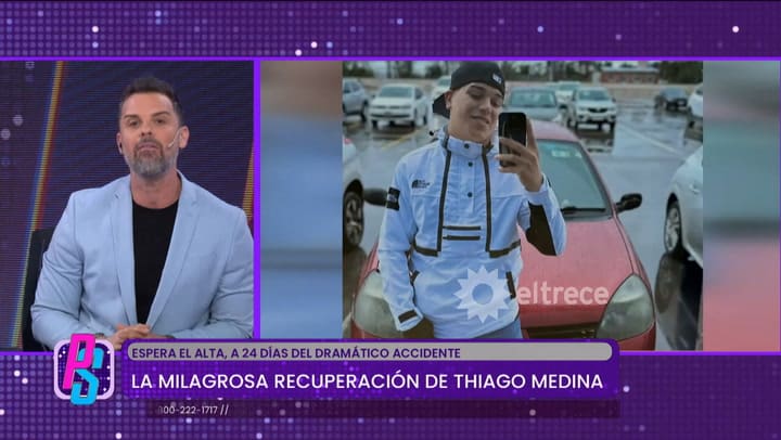 Daniela Celis reveló cómo continuará la recuperación de Thiago Medina