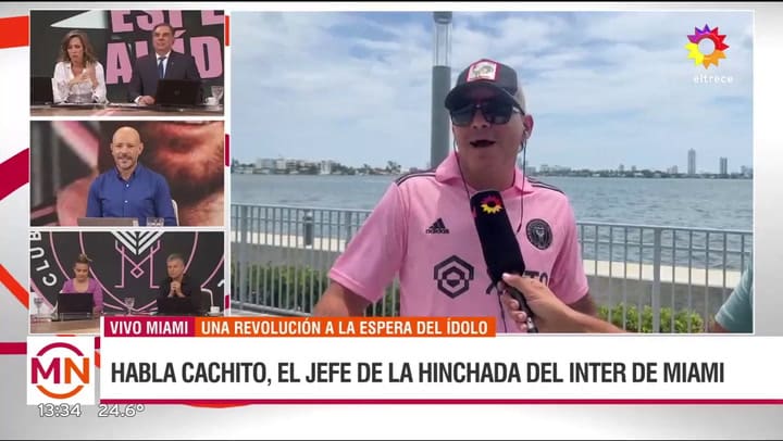 La historia de Cachito, el barrabrava del nuevo club de Messi