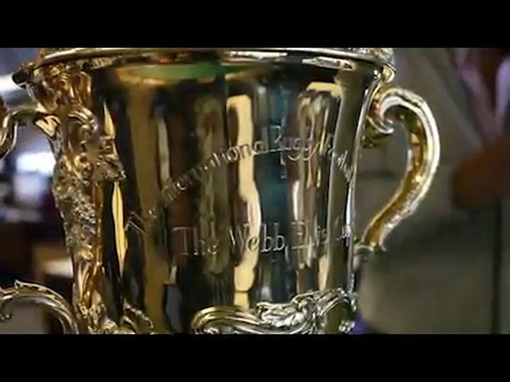 La Webb Ellis Cup en LA NACION