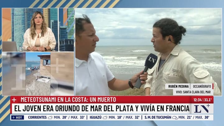 Ruben Medina, oceanografo