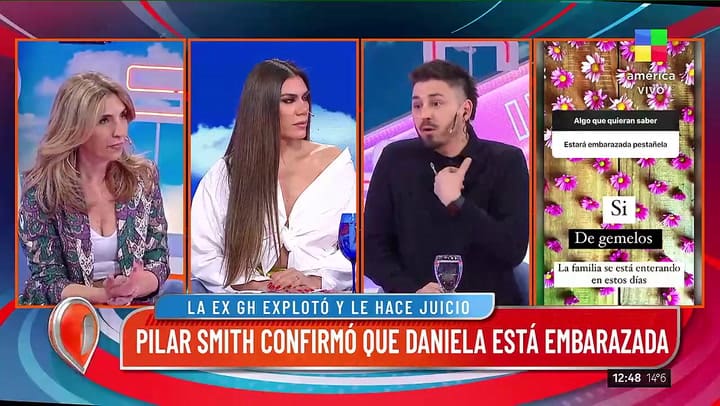 Daniela Celis accionará judicialmente contra Pilar Smith por decir que está embarazada
