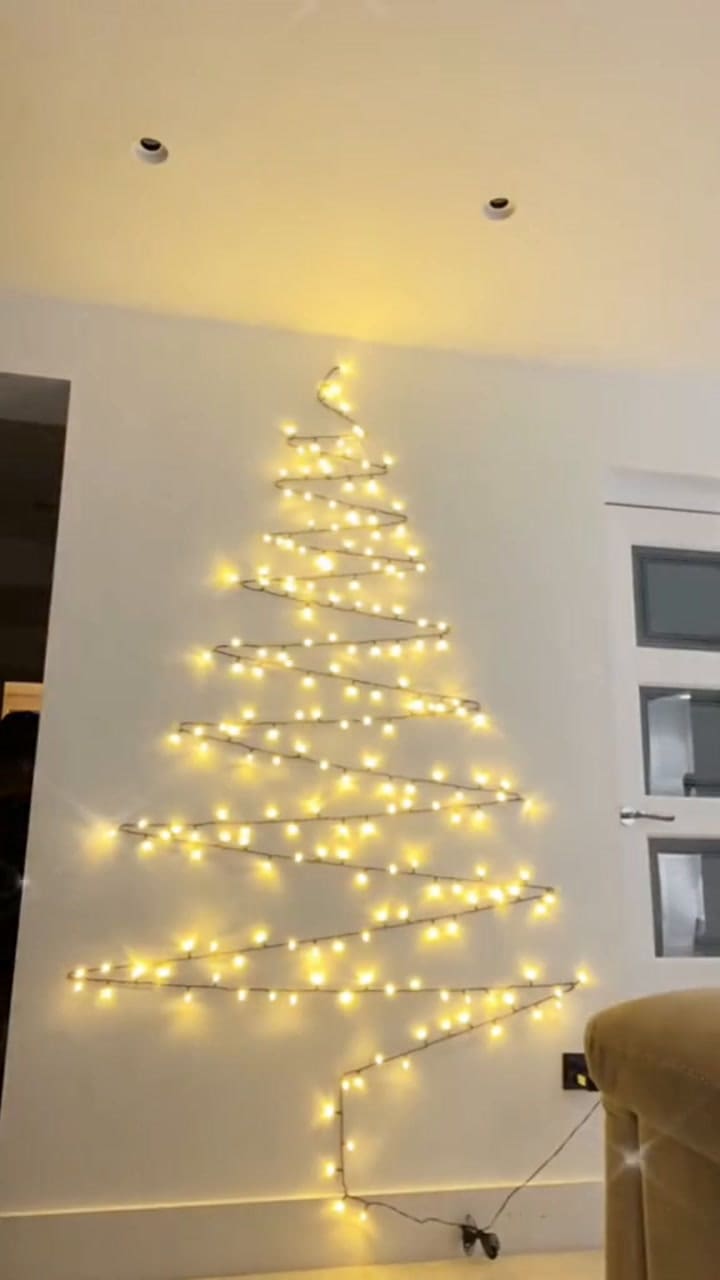 Arbolito navideño de pared