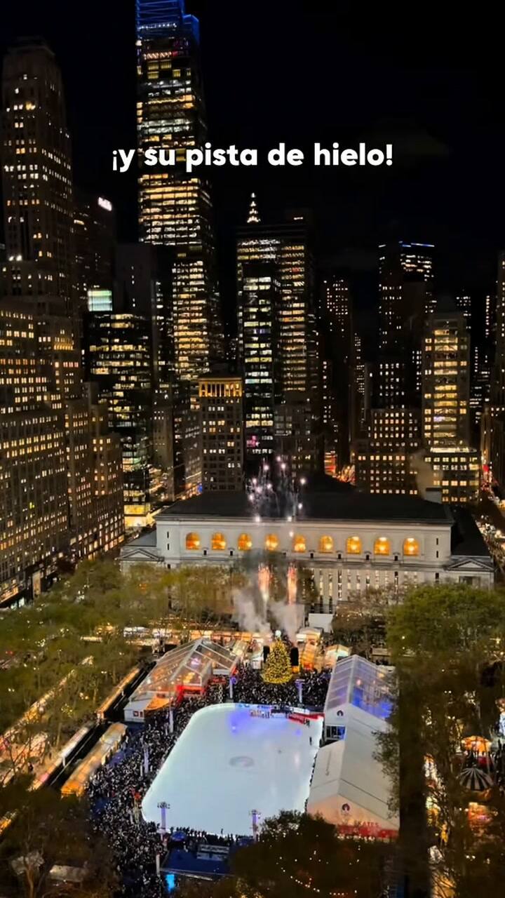 El Winter Village y la pista de patinaje Wollman Rink abrirán el 24 de octubre (TikTok: @lovi.nyc)