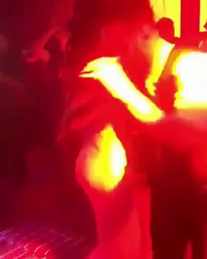 Messi bailando Los Palmeras en su casamiento