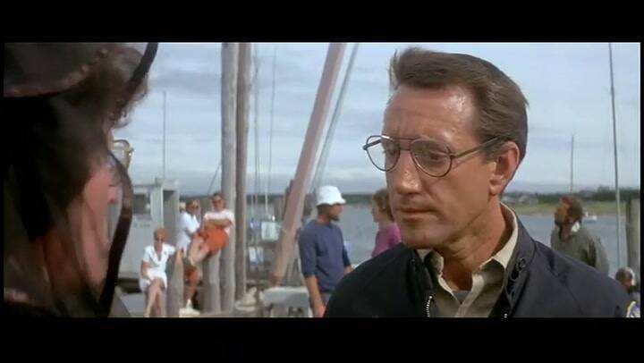 Lee Fierro y su escena clave en Tiburón - Fuente: YouTube