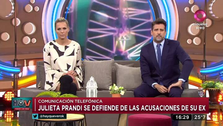 Julieta Prandi: “No tengo de rehenes a mis hijos' - Fuente: elnueve