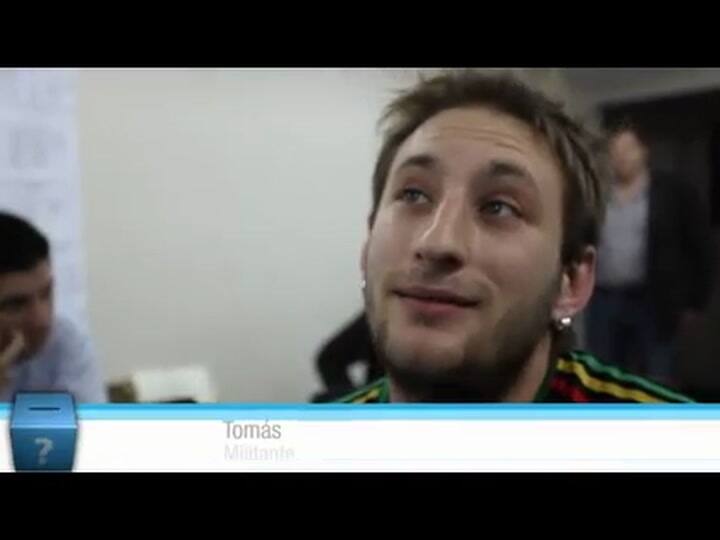 Festejos y batucada a pesar de la derrota de Pino Solanas