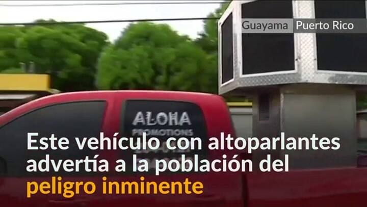 Huracán María: destrozos en Puerto Rico