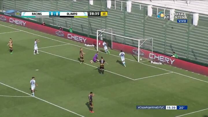 Zaracho a los 38 minutos