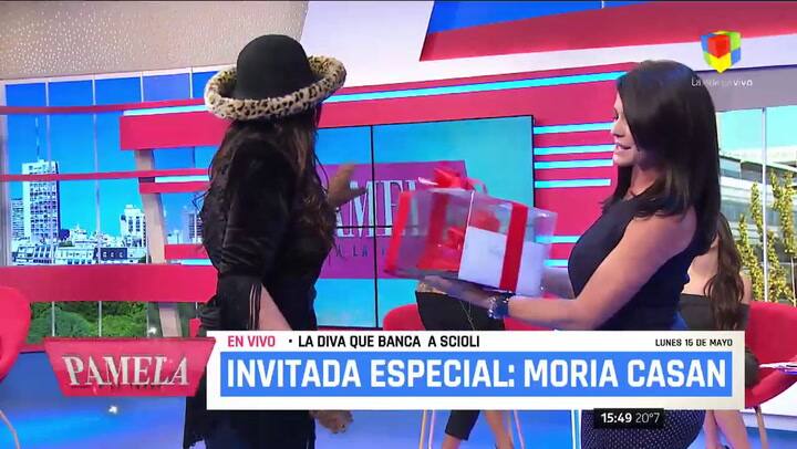 El saludo de los hijos de Pamela David en su debut