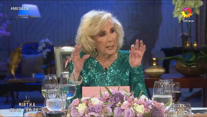 El comentario de Mirtha Legrand que hizo reir a sus invitados